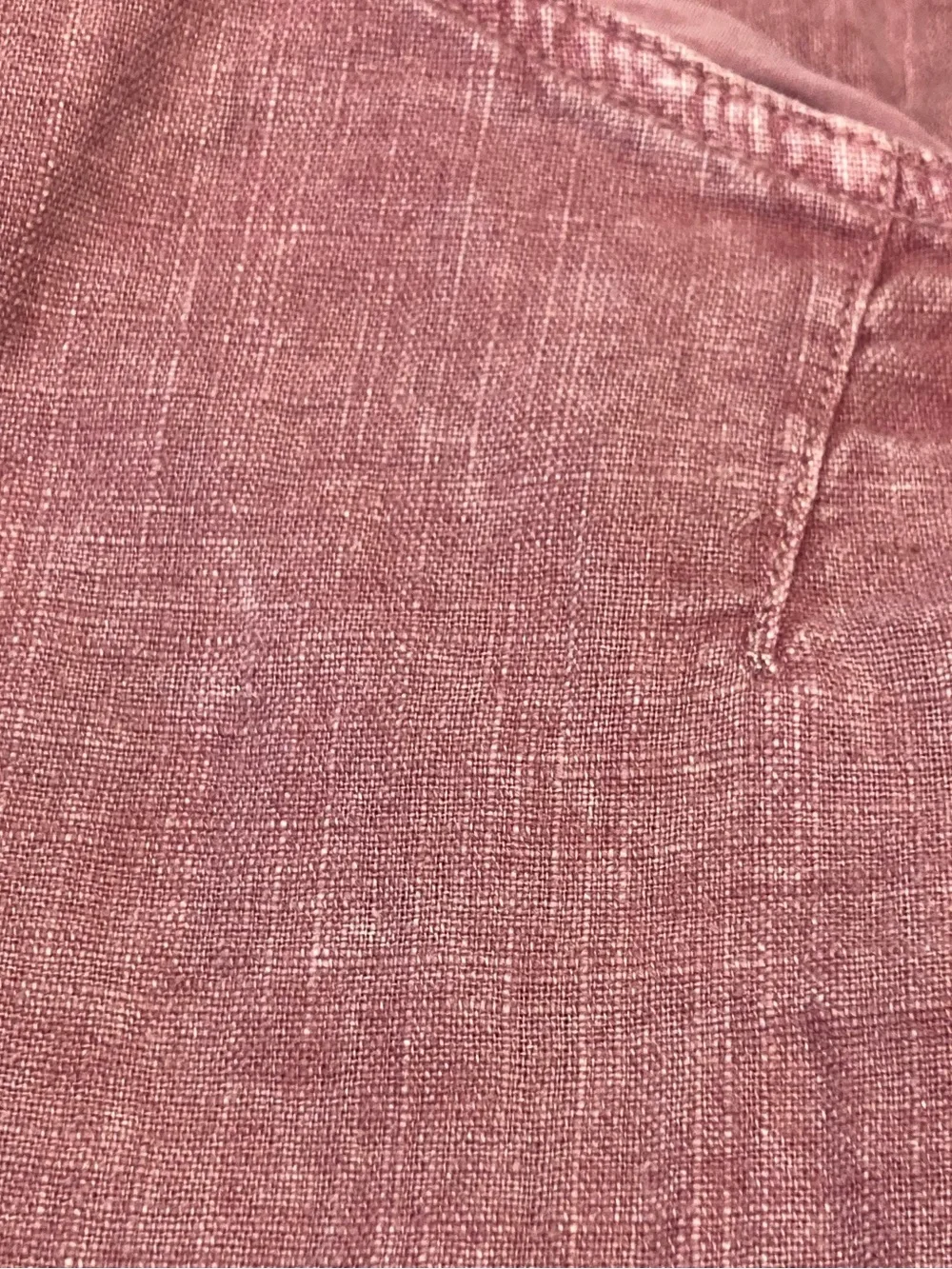 FREE PEOPLE High Road Washed Pull-On Linen Blend Barrel Pants in Blushed Tint - Picture 5 of 6